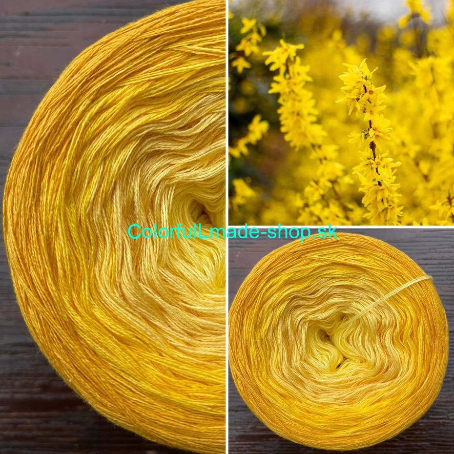 Magic OMBRÉ LIGHT - Forsythia - 3-nitka/1500m