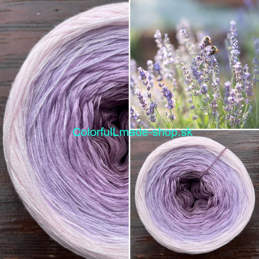 Magic OMBRÉ DARK - Lavender - 4-nitka/1500m