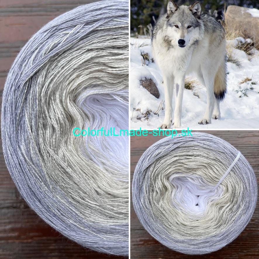 Magic OMBRÉ LIGHT - Wolf -  4-nitka/1000m
