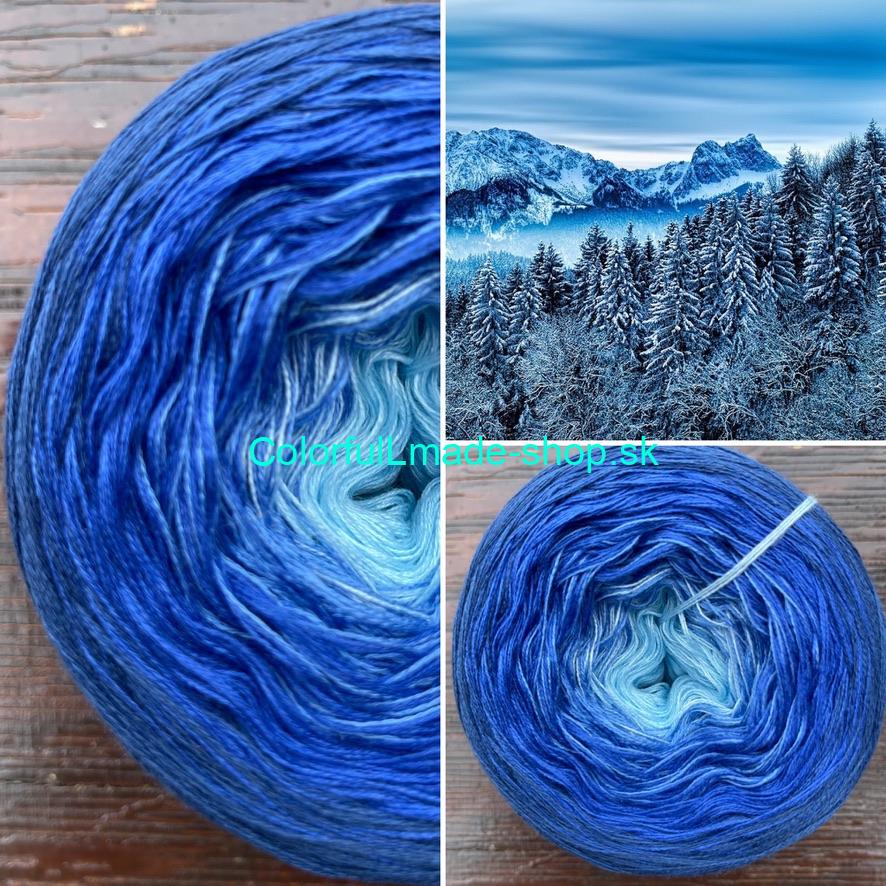 Magic OMBRÉ LIGHT - Mountains - 4-nitka/1500m