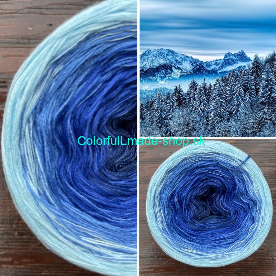 Magic OMBRÉ DARK - Mountains - 3-nitka/1500m