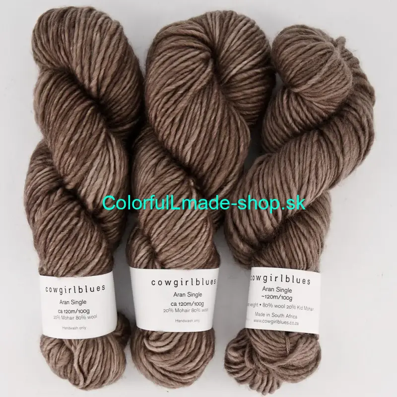 Cowgirlblues - Aran Single solids - Camel 100g/120m