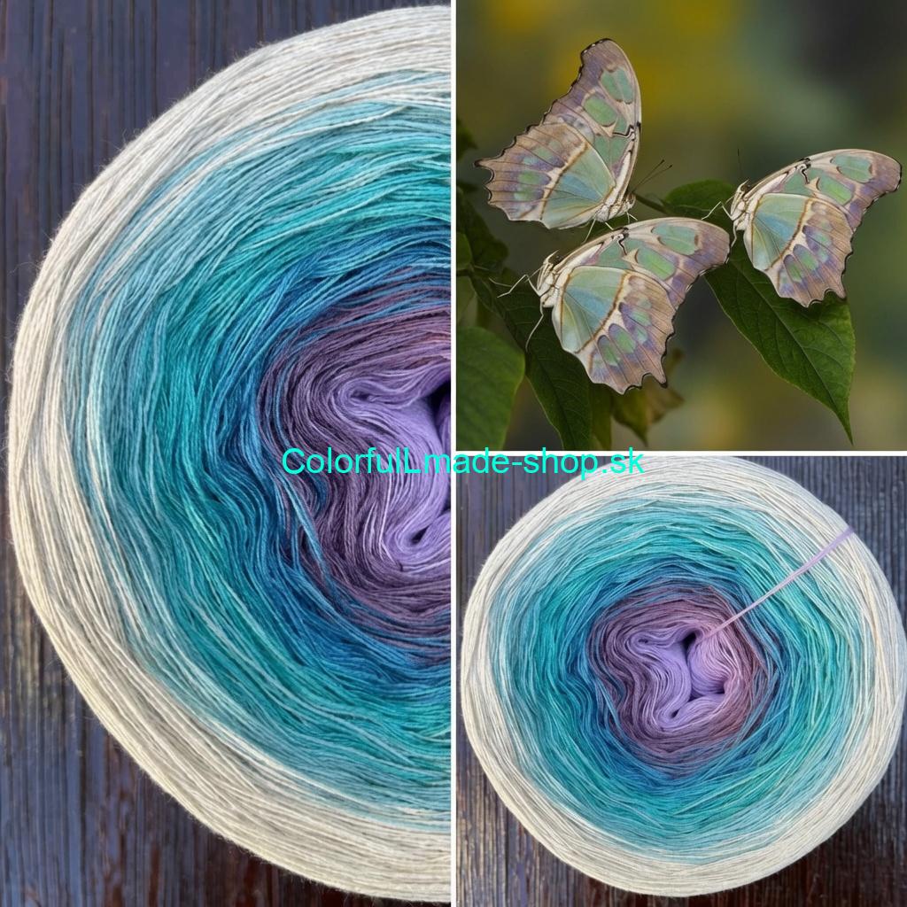 Motýle XX. 4-nitka/1000m Butterflies XX.