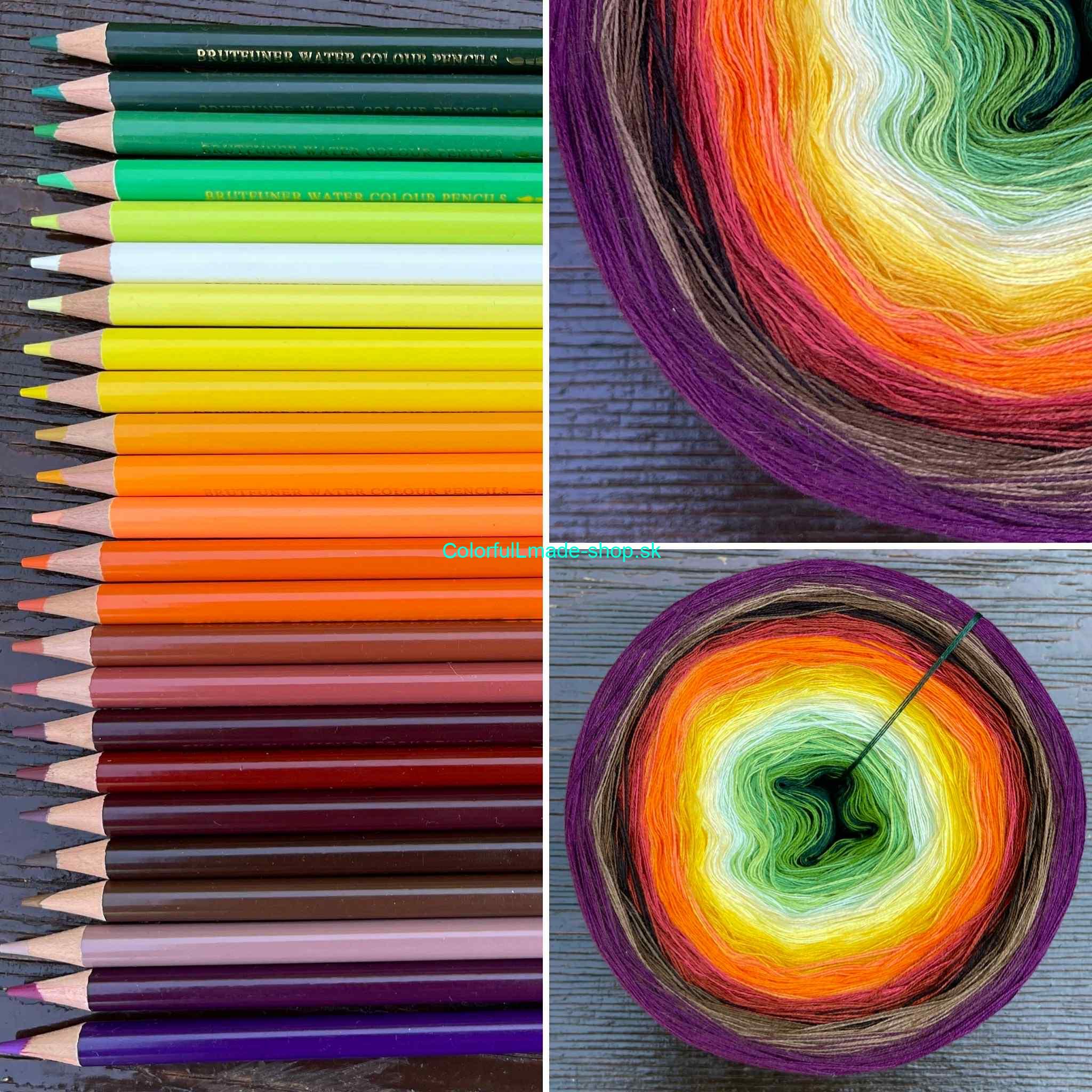 Magic Beauty - 20 Colors - Pencils XXI. 4ply / 2500m