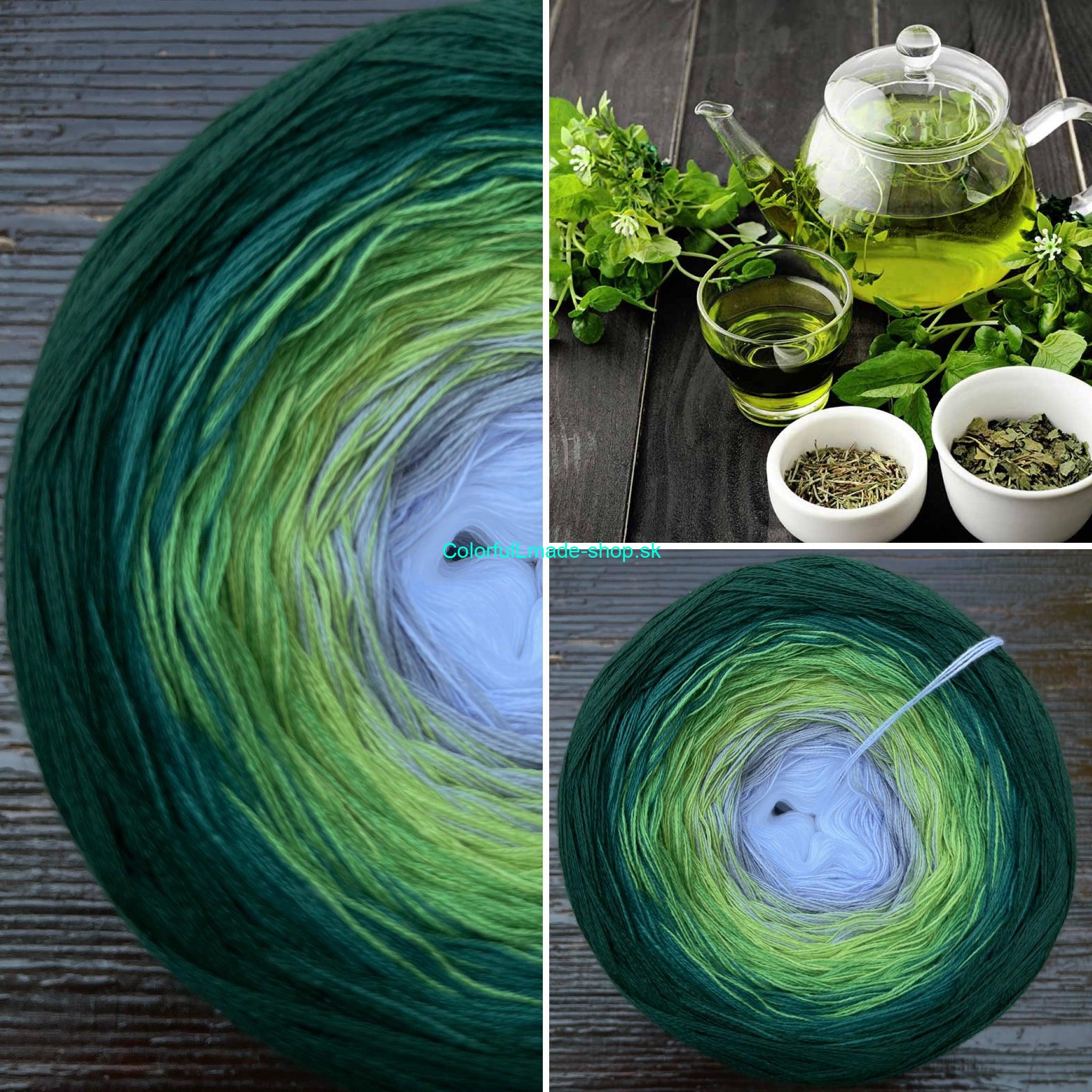 Zelený čaj II. 3-nitka/1000m Green Tea II.