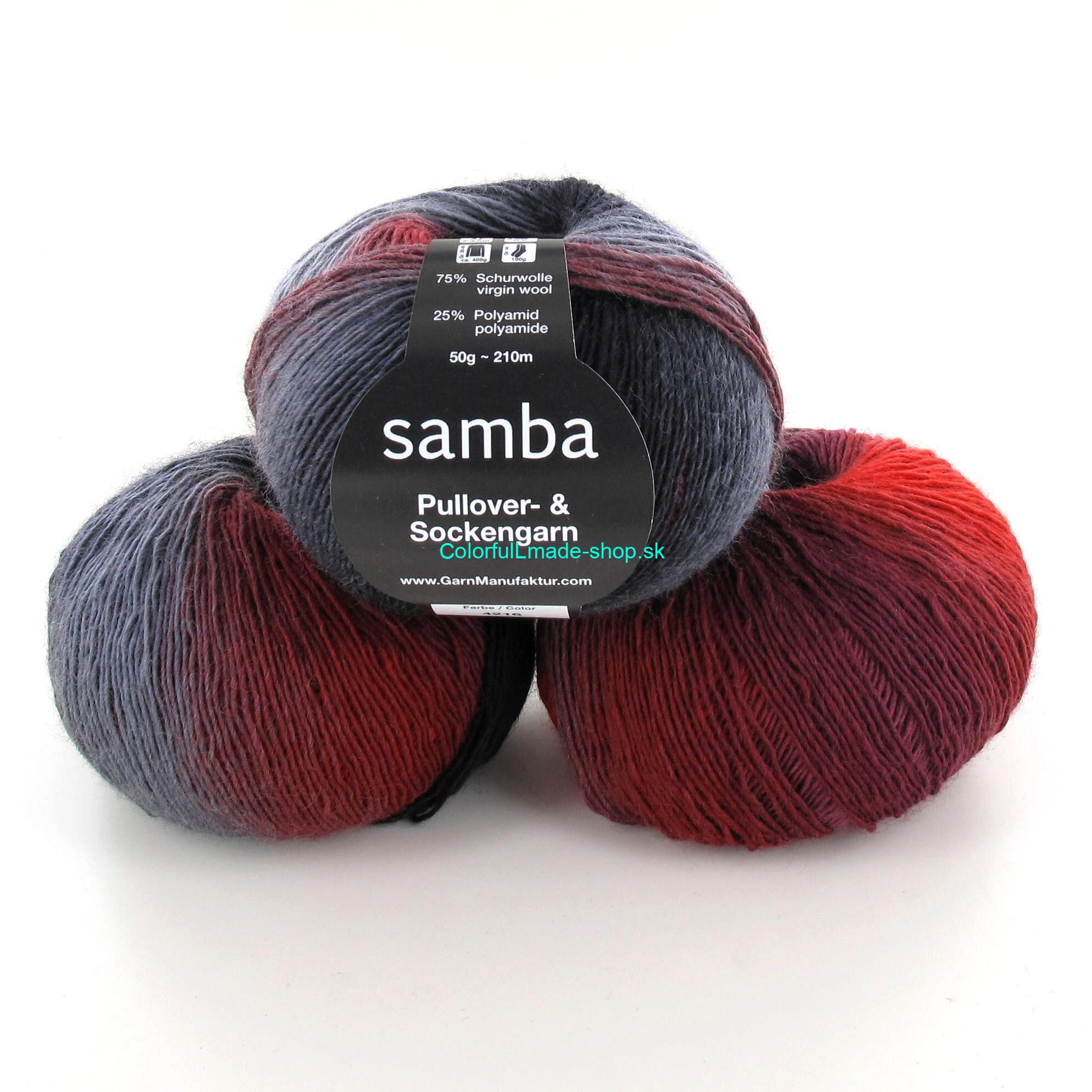 Samba Pullover&Sockengarn 50g - 4216
