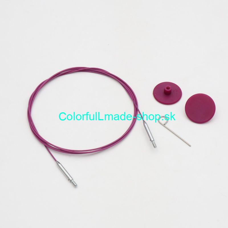 KnitPro Thin&Flex Cable 360st - lanko k vym.ihliciam - dĺžka 50cm