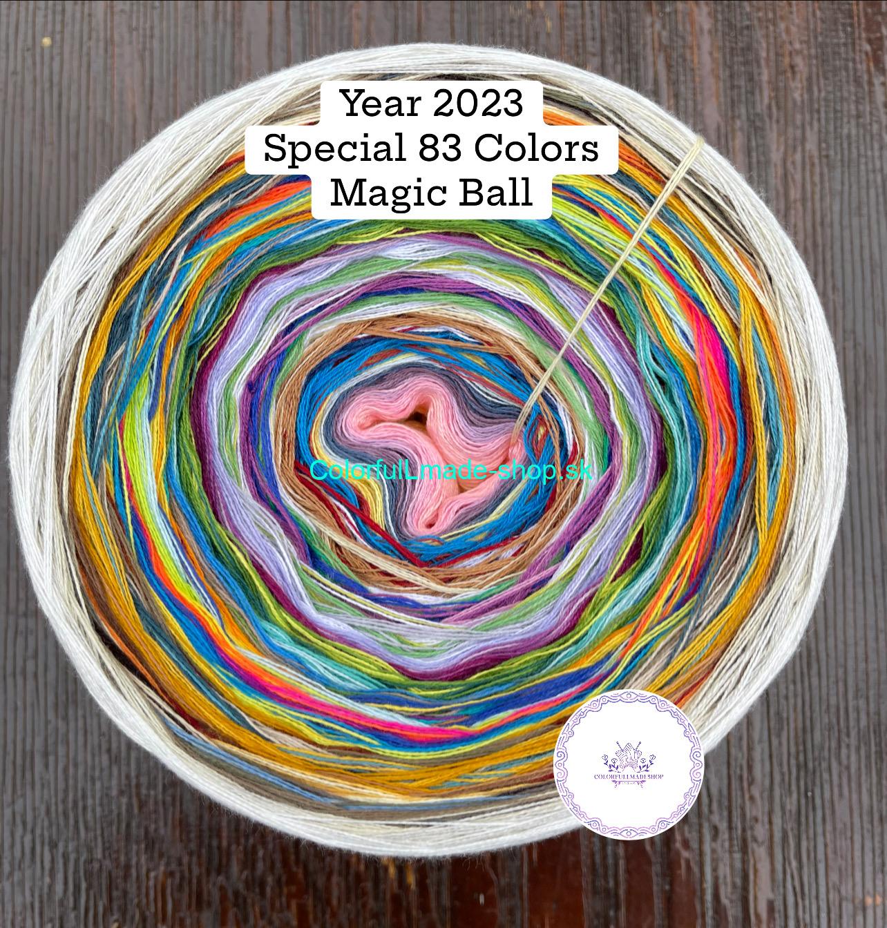 SPECIAL MAGIC BALL - YEAR 2023 - 3ply / 2500m