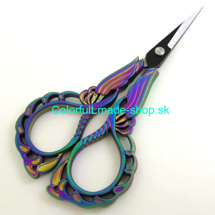 Nožnice Flames - Rainbow
