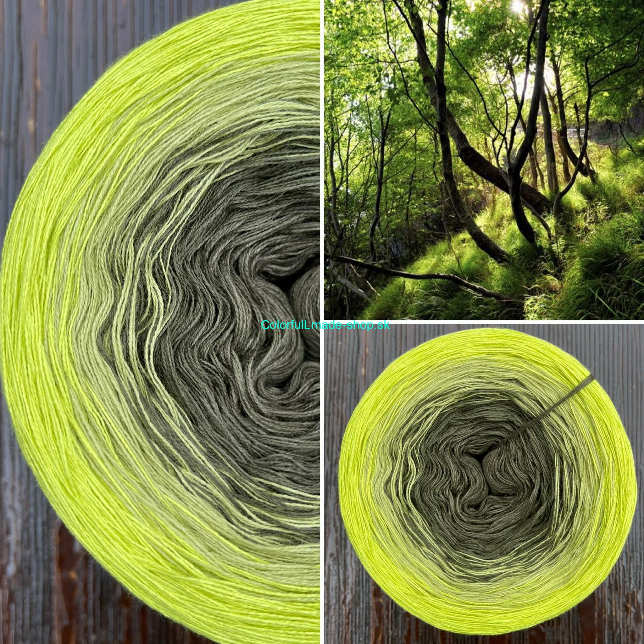 Magic OMBRÉ - Spring 3-nitka/1000m