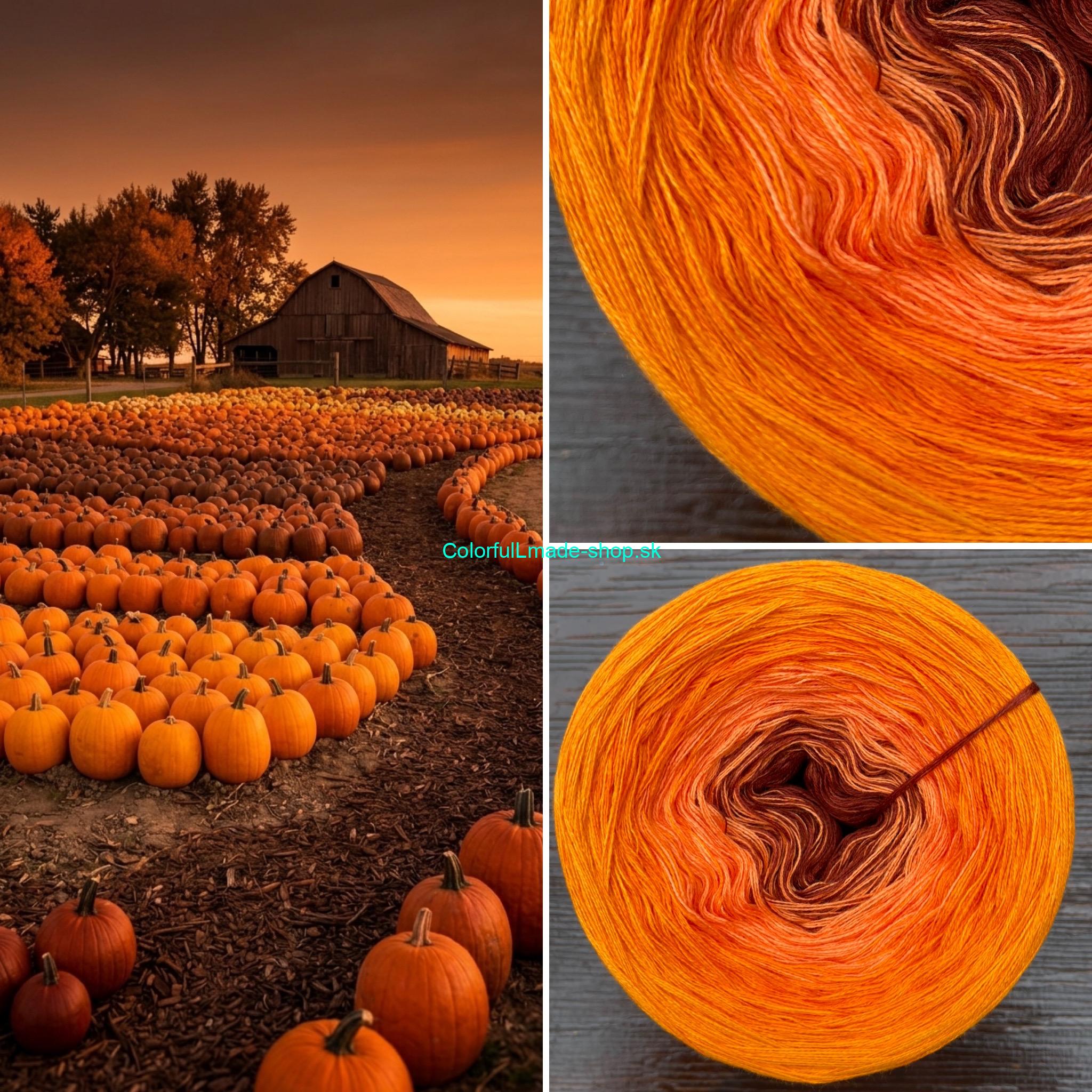 Magic OMBRÉ - Pumpkins 3-nitka/1000m