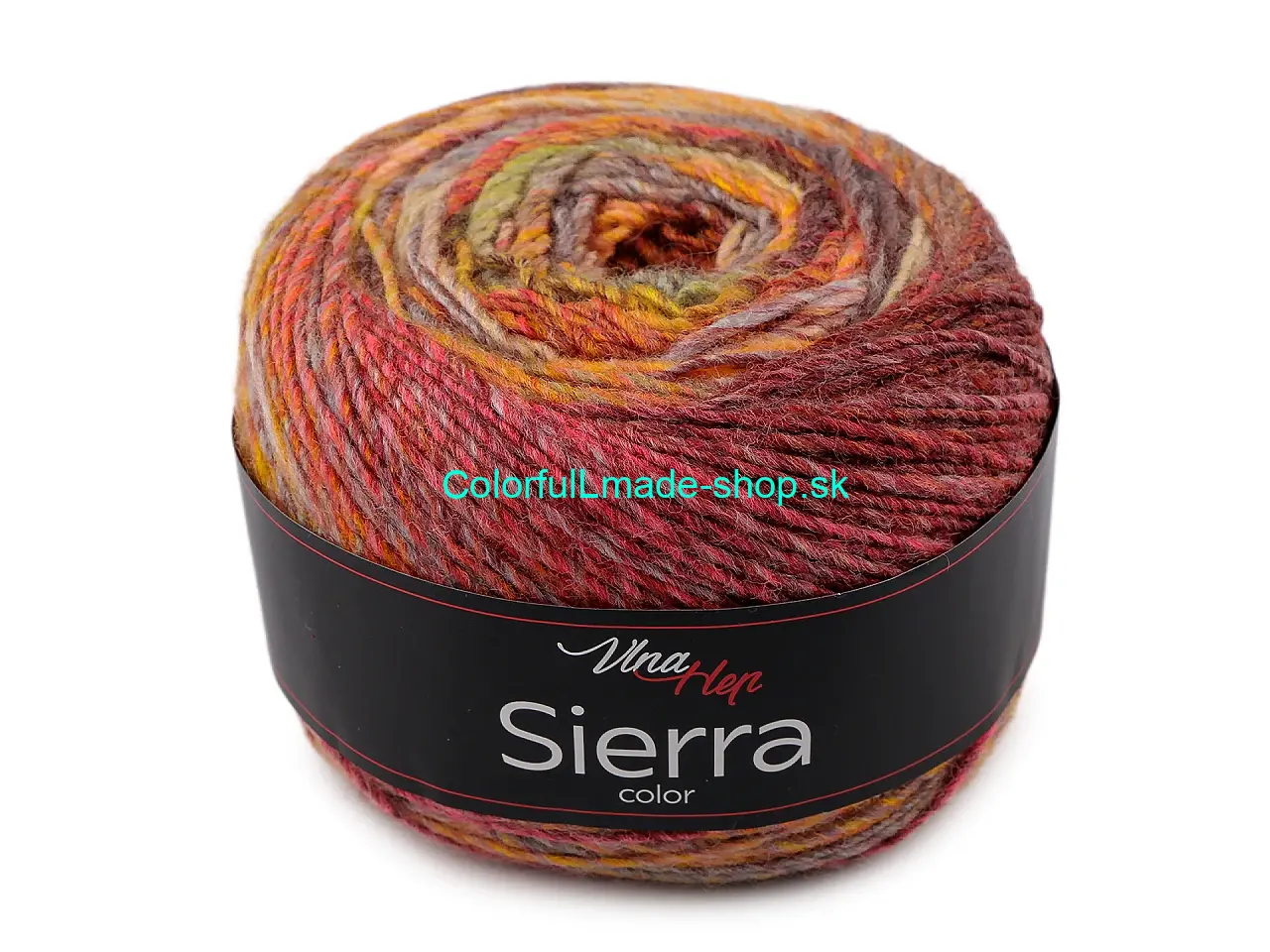 Sierra - oranžová-multicolor - 7215