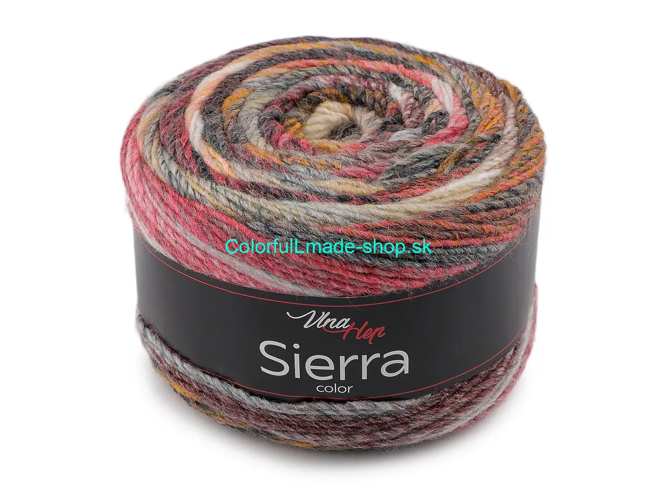 Sierra - červená-multicolor - 7212