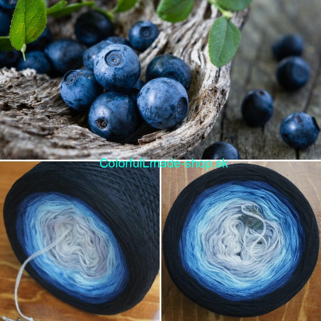 Čučoriedky 4-nitka / 1500m Blueberries
