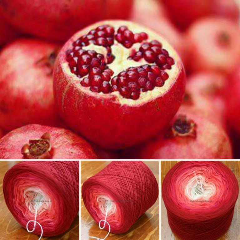 Granátové jablko 3-nitka 300g/1500m Pomegranate