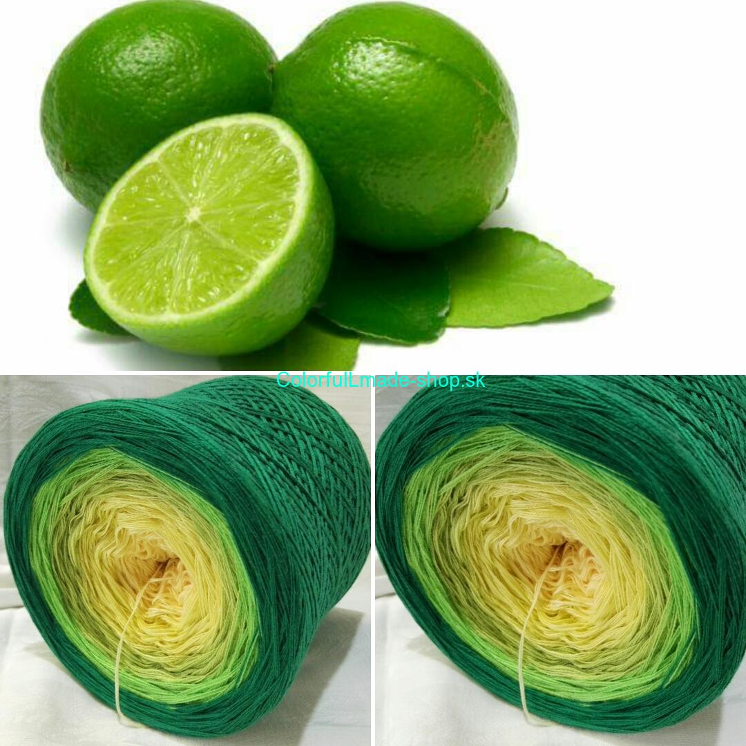 Limetka 4-nitka/1000m Lime