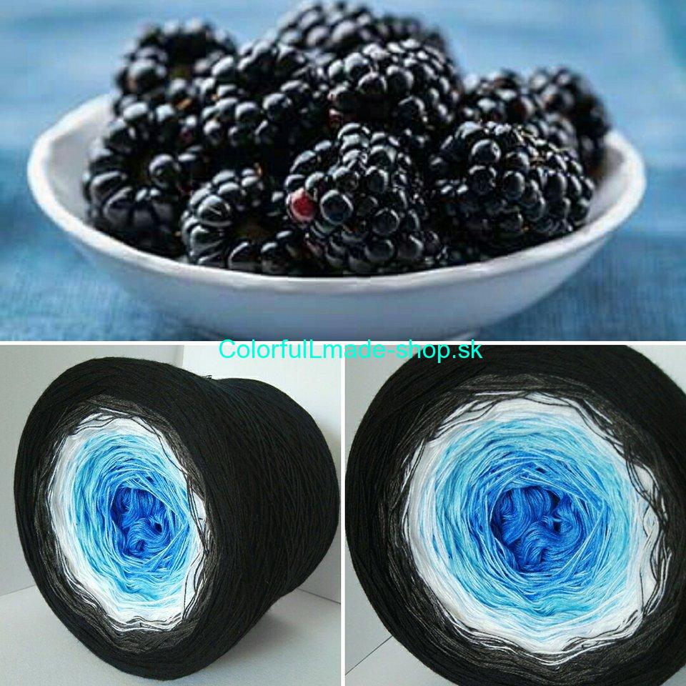 Černice 4-nitka 250g/1000m Blackberries