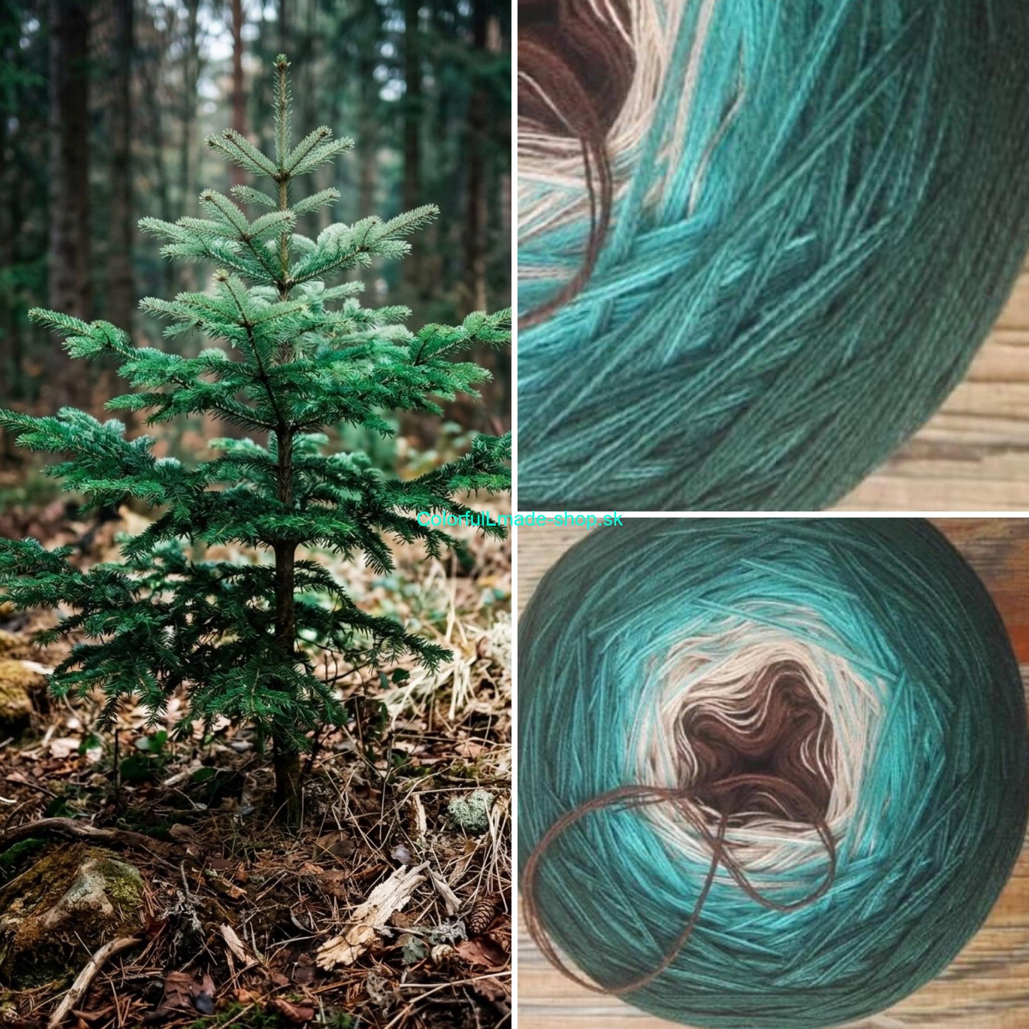 Jedlička 4-nitka/1000m Fir