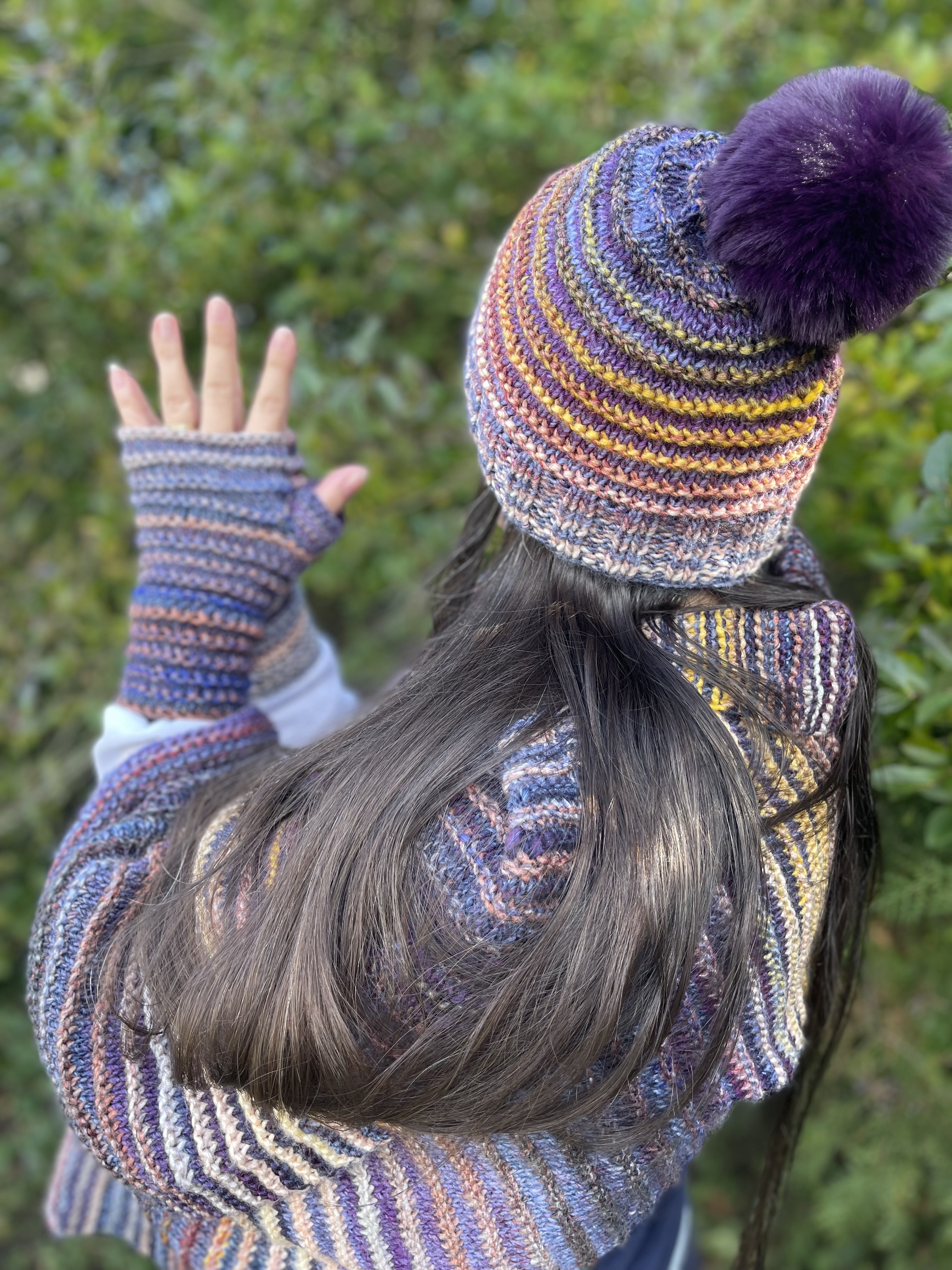 Čiapka a bezprstové rukavice Olivia - návod - SVK, EN - PDF súbor