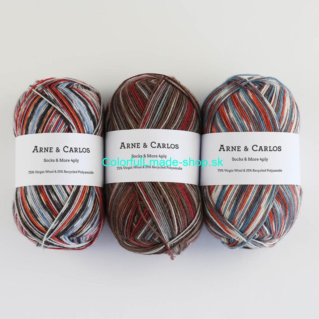 Arne & Carlos - Sock & More 4 ply - Bamble Color
