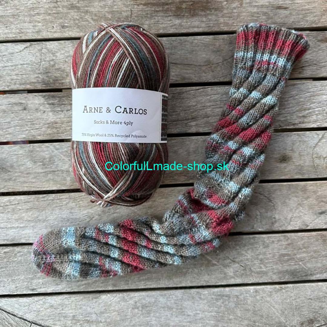 Arne & Carlos - Sock & More 4 ply - Bamble Color