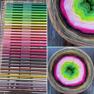 Magic Beauty - 20 Colors - Pencils XVIII. 3ply / 1800m - príspevok MDV 21.10.23