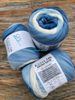 Arona Batik - Linie 346 - Blue-cream multicolor 