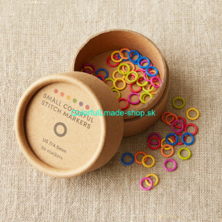 CocoKnits - Small Colorful Stitch Markers 60ks v balení
