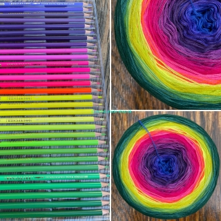 Magic Beauty - 20 Colors - Pencils IX. 4ply 600g/2500m