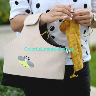 KnitPro BUMBLEBEE Wrist Bag
