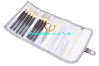 Etimo Crochet Hook Set - Premium Gold