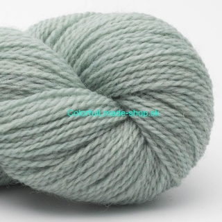 British Blue Wool Fingering - Frosty Green 08