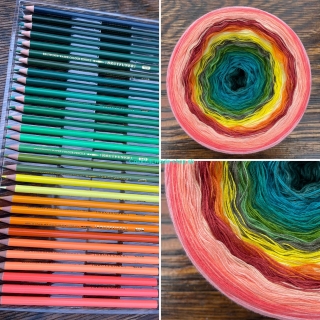Magic Beauty - 20 Colors - Pencils XII. 4ply 680g/2500m