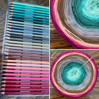 Magic Beauty - 20 Colors - Pencils XIV. 4ply 680g/2500m