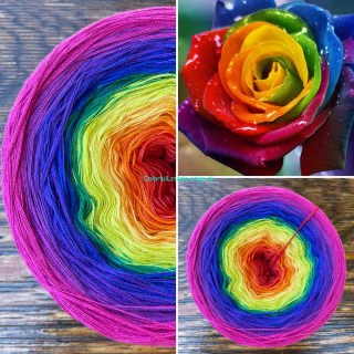 Magic Beauty - Rainbow Rose 4-nitka 2500m