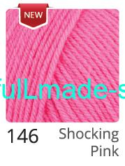 Madame Tricote - STAR - Shocking Pink