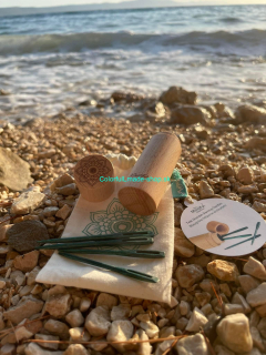 KnitPro Mindful - Teal Wooden Darning Needles - sada