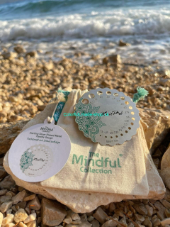 KnitPro Mindful - Sterling Silver Plated Metal Needle Gauge - merač veľk.ihlíc