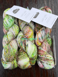 Lazy Lion Sock Yarn - Sunny Jungle spreckled chaotic