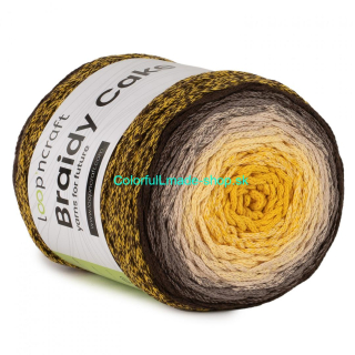 Loop´n Craft - Braidy Cake - Tiger Eye 25