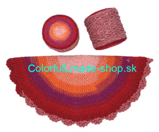 Loop´n Craft - Braidy Cake - Ruby 23