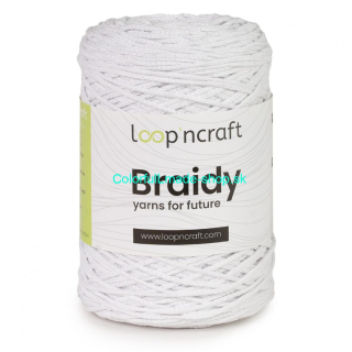 Loop´n Craft - Braidy - White 02