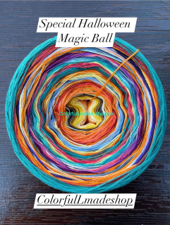 SPECIAL MAGIC BALL - HALLOWEEN - 3ply / 2500m