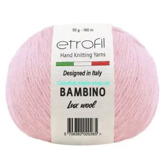 KUPUJEM MDV KLBKO NA VÝROBU DEKY - Bambino Lux Wool - Light Pink