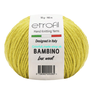 Bambino Lux Wool - Yellow